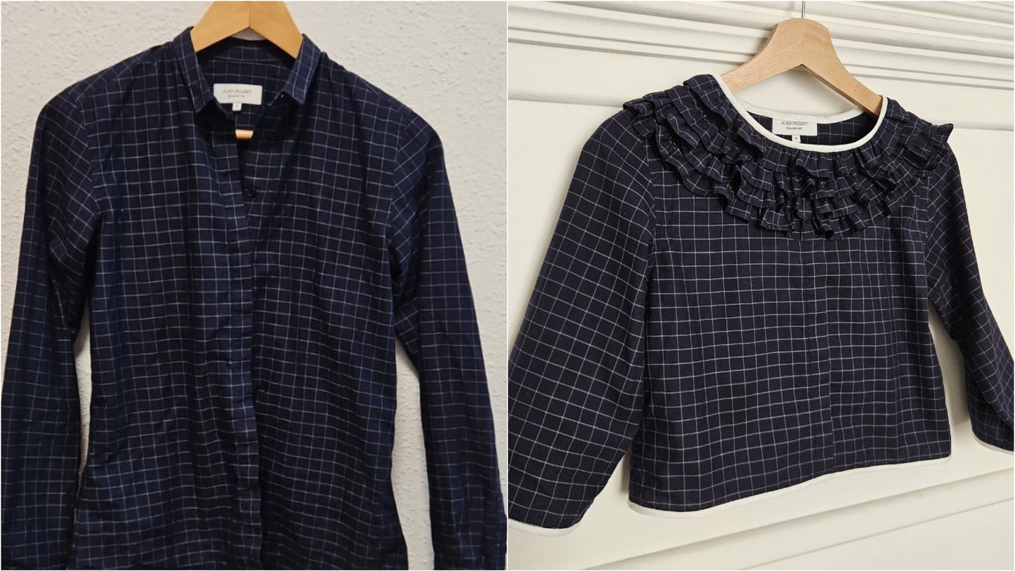 Upcycling de votre chemise en Blouse Venezia